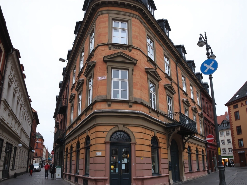 Widok na ulicę Podgórną w Poznaniu